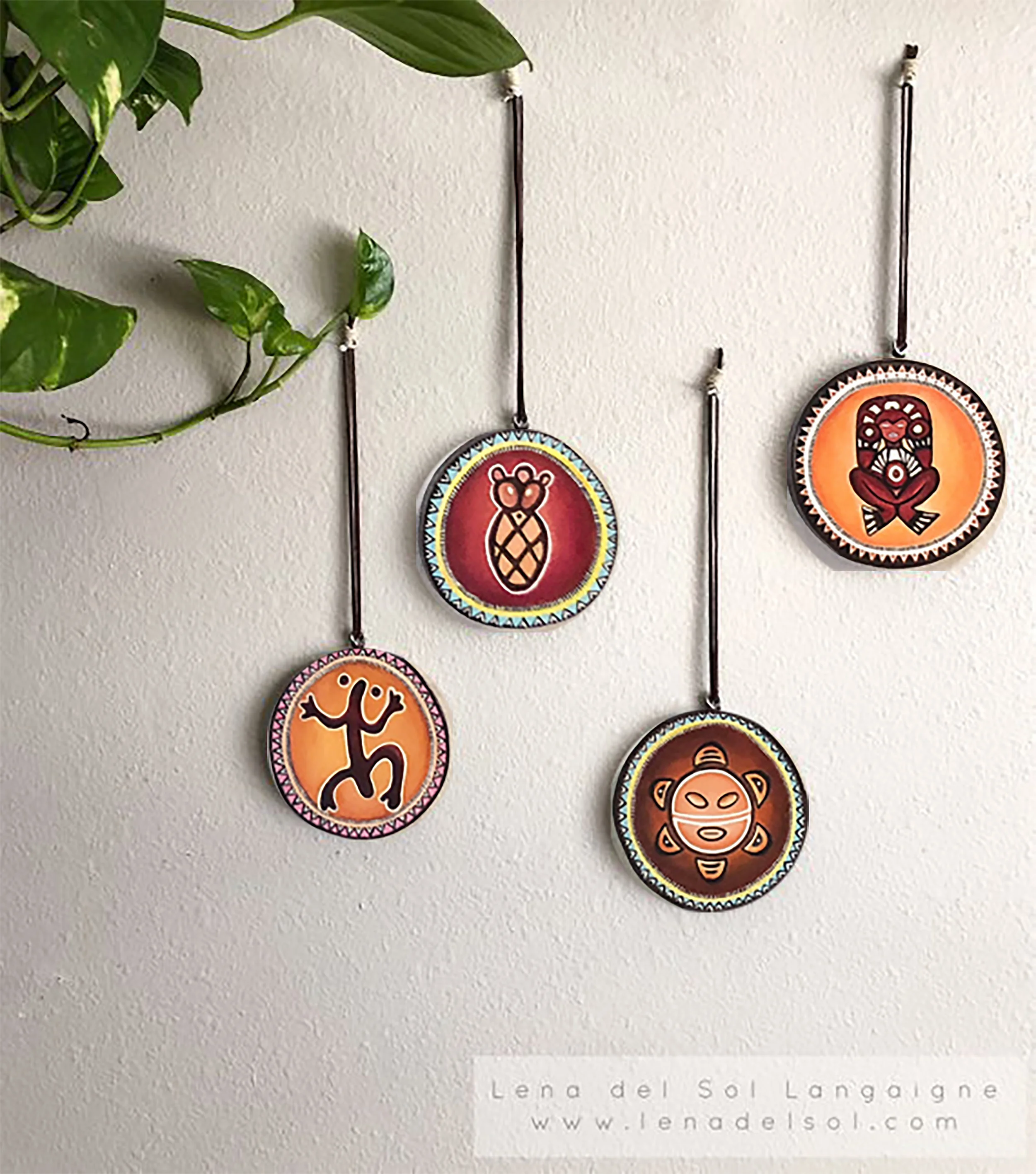 Taino Wall Decor Set 2019 — Puerto Rican Art by Lena del Sol
